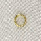 Mondsee 18K Gold Filled CZ X Ring | 18k Gold Filled Jewelry