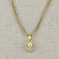 Mondsee 18k Gold Filled Pearl & Crystal Charm Necklace | 18k Gold Filled Jewelry