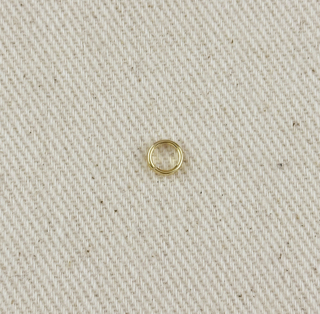 18K Gold Filled Open Round Bail