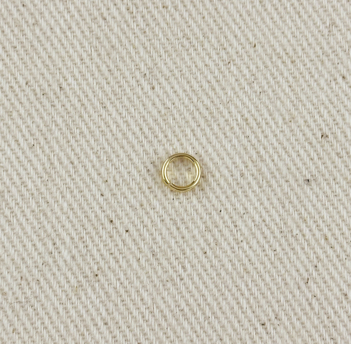 18K Gold Filled Open Round Bail