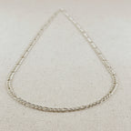 Sterling Silver Figaro 3x1 Chain 3.7mm
