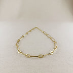 Mondsee 18k Gold Filled Oversized Paperclip Necklace | 18k Gold Filled Jewelry