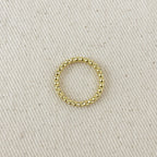 Mondsee 18K Gold Filled Bezel CZ Eternity Band Ring | 18k Gold Filled Jewelry