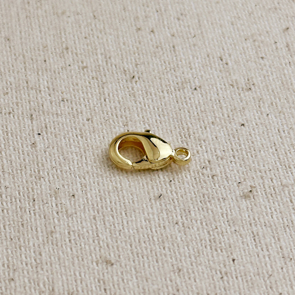 18k Gold Filled 11.75mm Lobster Claw Clasp