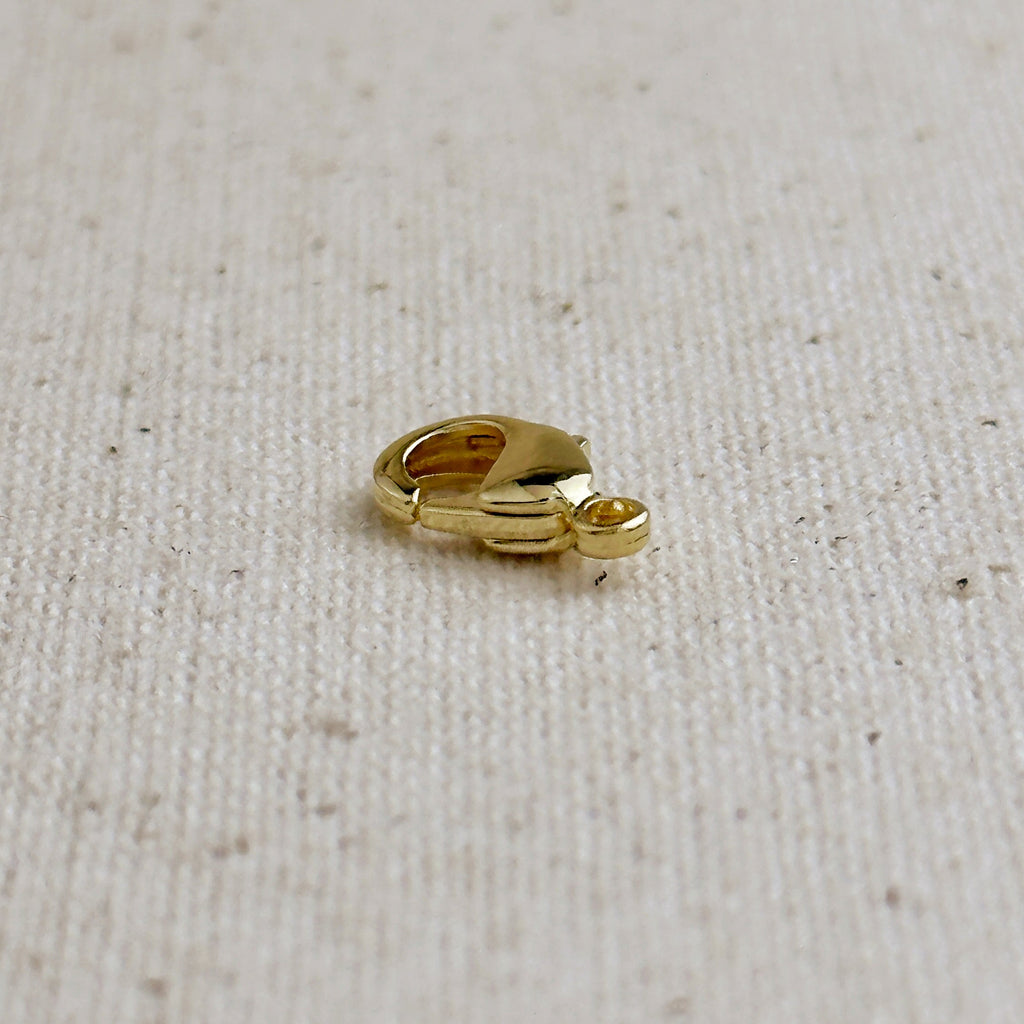 18k Gold Filled 11.75mm Lobster Claw Clasp