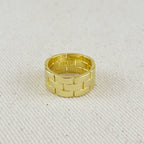Mondsee 18K Gold Filled 9mm Watch Band Ring | 18k Gold Filled Jewelry
