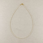 9k Gold Micro Fresh Water Pearls Necklace