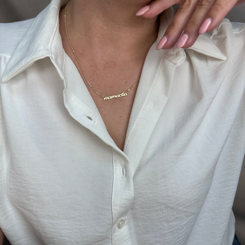 Mondsee 18k Gold Filled Mamacita Necklace | 18k Gold Filled Jewelry