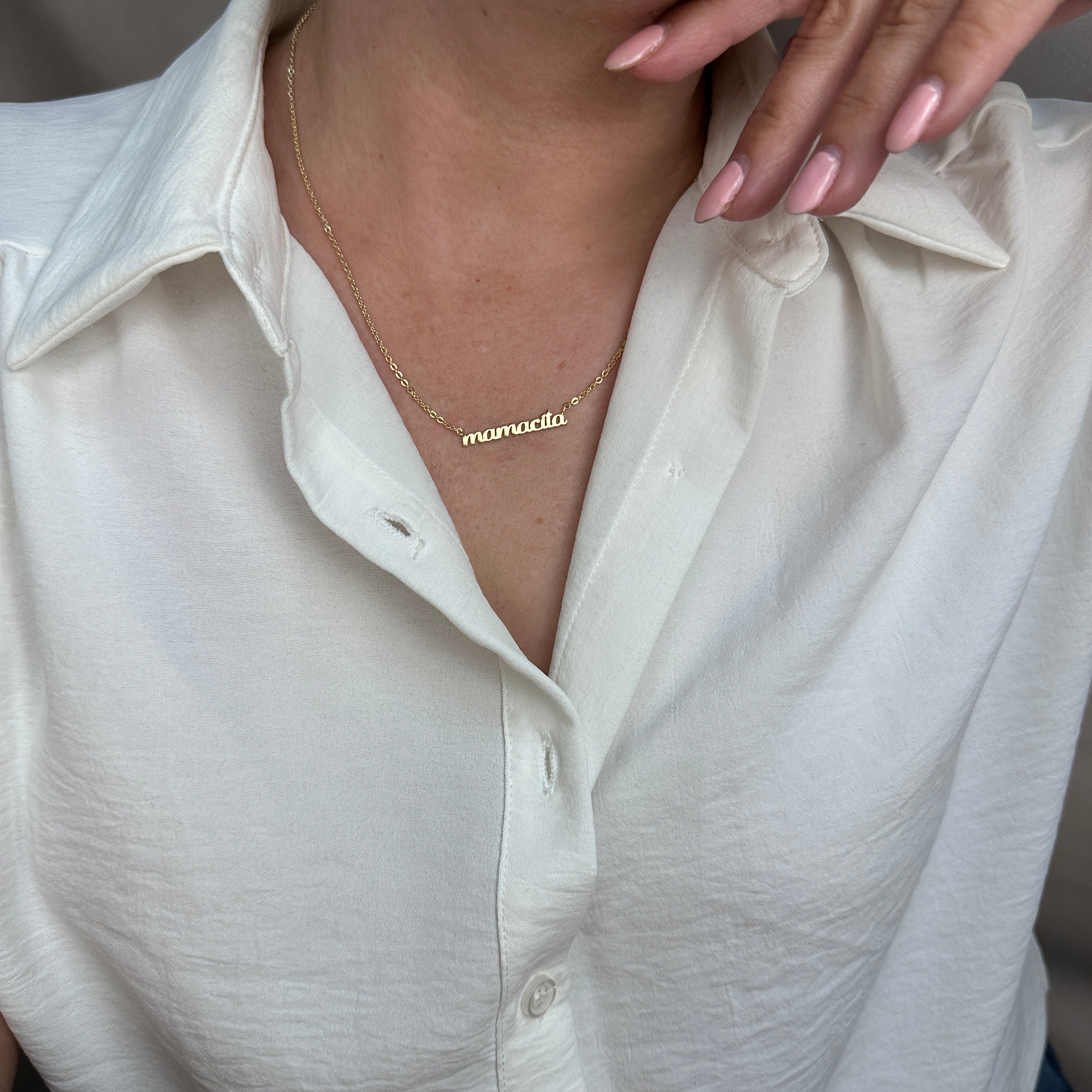 Mondsee 18k Gold Filled Mamacita Necklace | 18k Gold Filled Jewelry