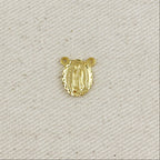 18k Gold Filled Lady Guadalupe Scapular Accessory