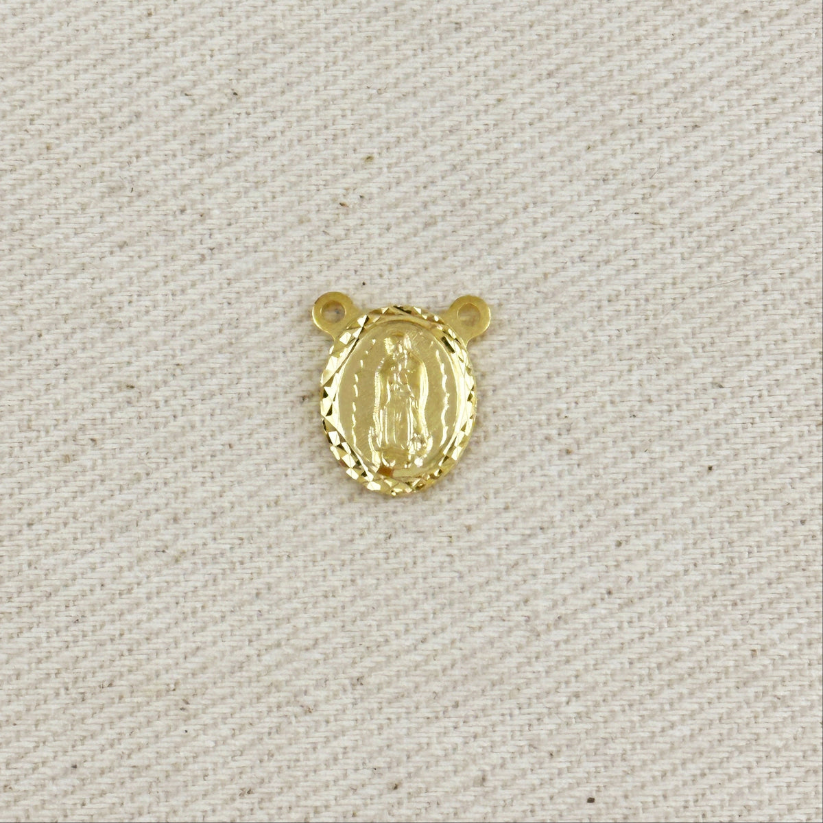 18k Gold Filled Lady Guadalupe Scapular Accessory