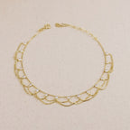 Mondsee 18k Gold Filled Bali Anklet | 18k Gold Filled Jewelry