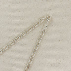 Sterling Silver Figaro 1x1 Chain 3.9mm