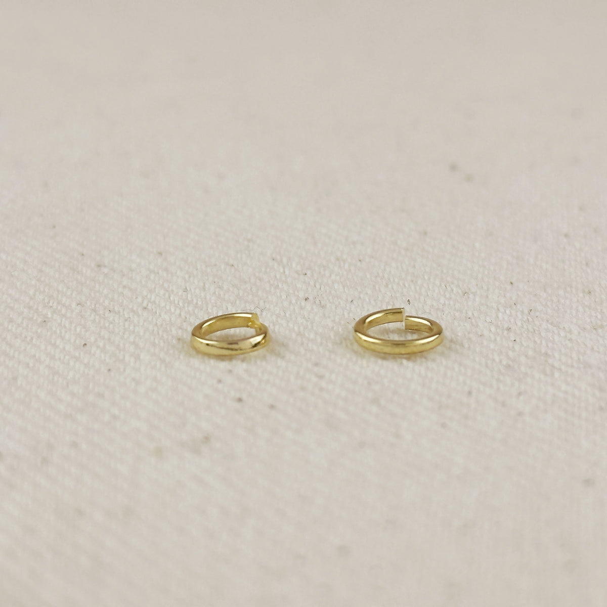 18K Gold Filled Open Round Bail