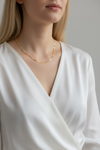 Mondsee 18k Gold Filled 2mm Square Rope Chain | 18k Gold Filled Jewelry