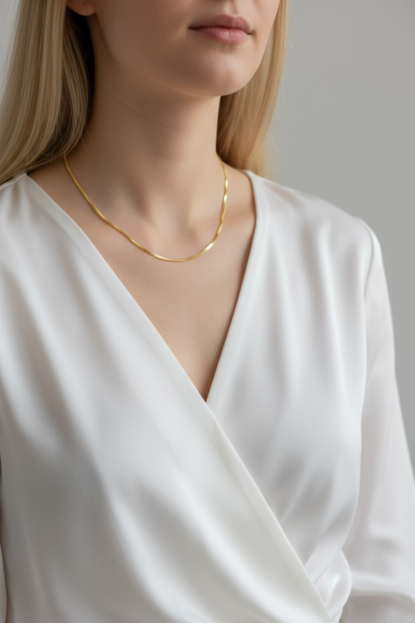 Mondsee 18k Gold Filled 2mm Square Rope Chain | 18k Gold Filled Jewelry
