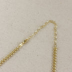 Mondsee 18k Gold Filled Leaf Choker Necklace | 18k Gold Filled Jewelry