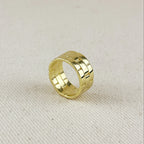 Mondsee 18K Gold Filled 9mm Watch Band Ring | 18k Gold Filled Jewelry