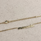 Mondsee 18k Gold Filled Mamacita Necklace | 18k Gold Filled Jewelry