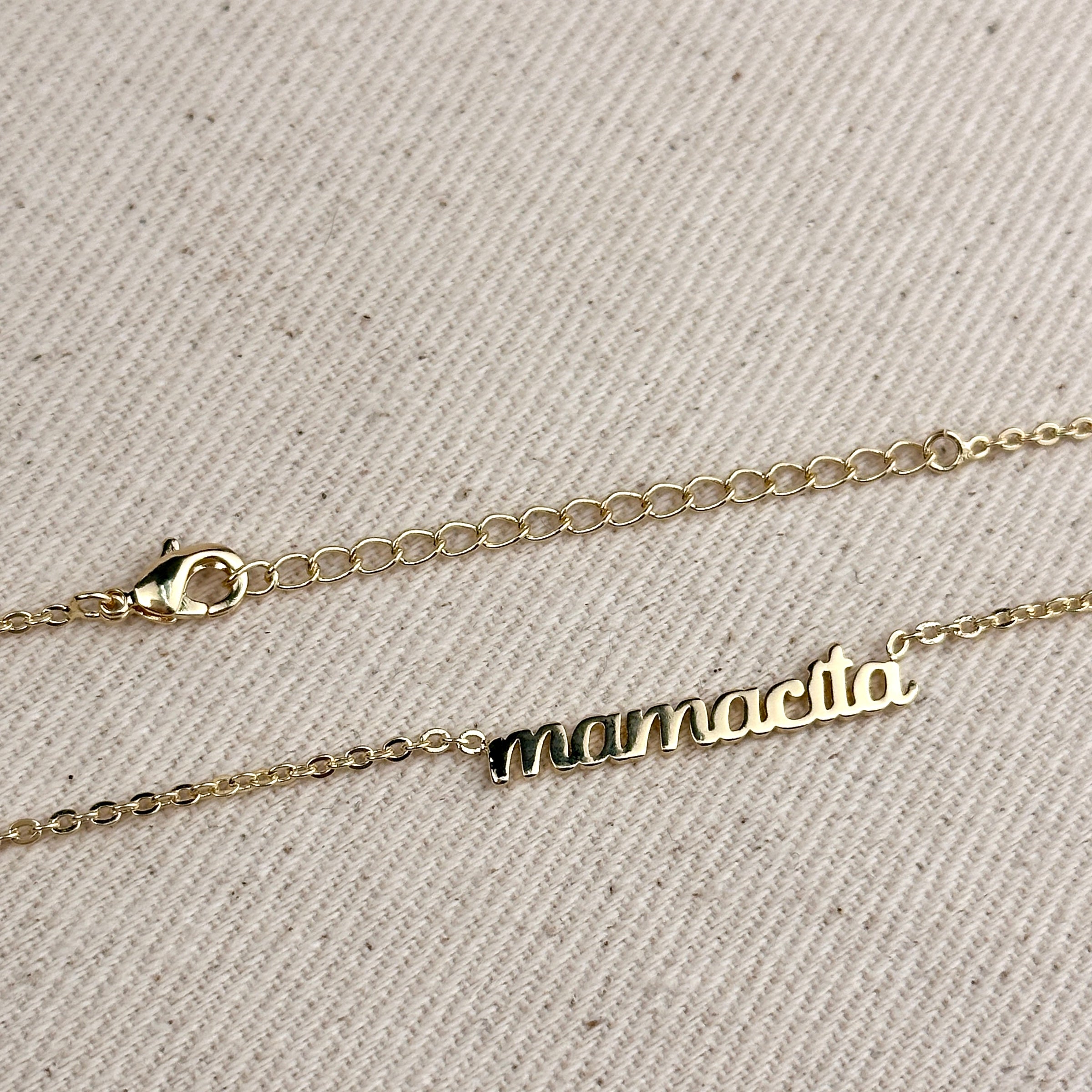 Mondsee 18k Gold Filled Mamacita Necklace | 18k Gold Filled Jewelry