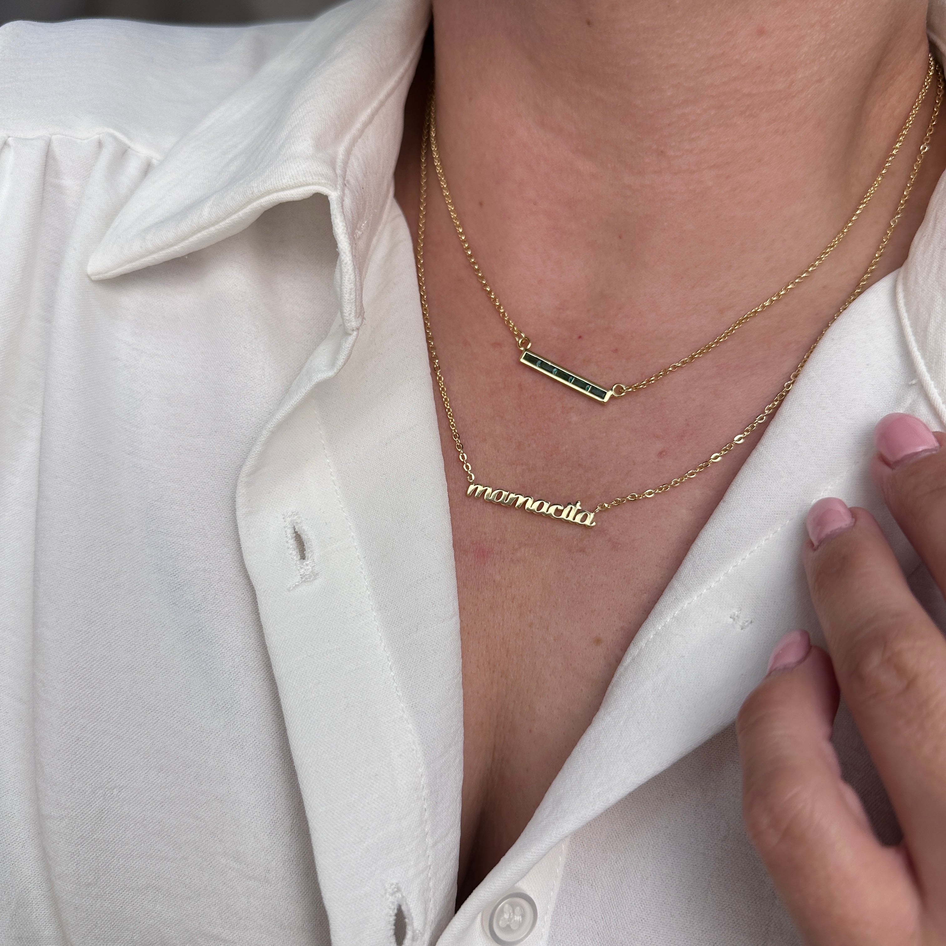 Mondsee 18k Gold Filled Mamacita Necklace | 18k Gold Filled Jewelry