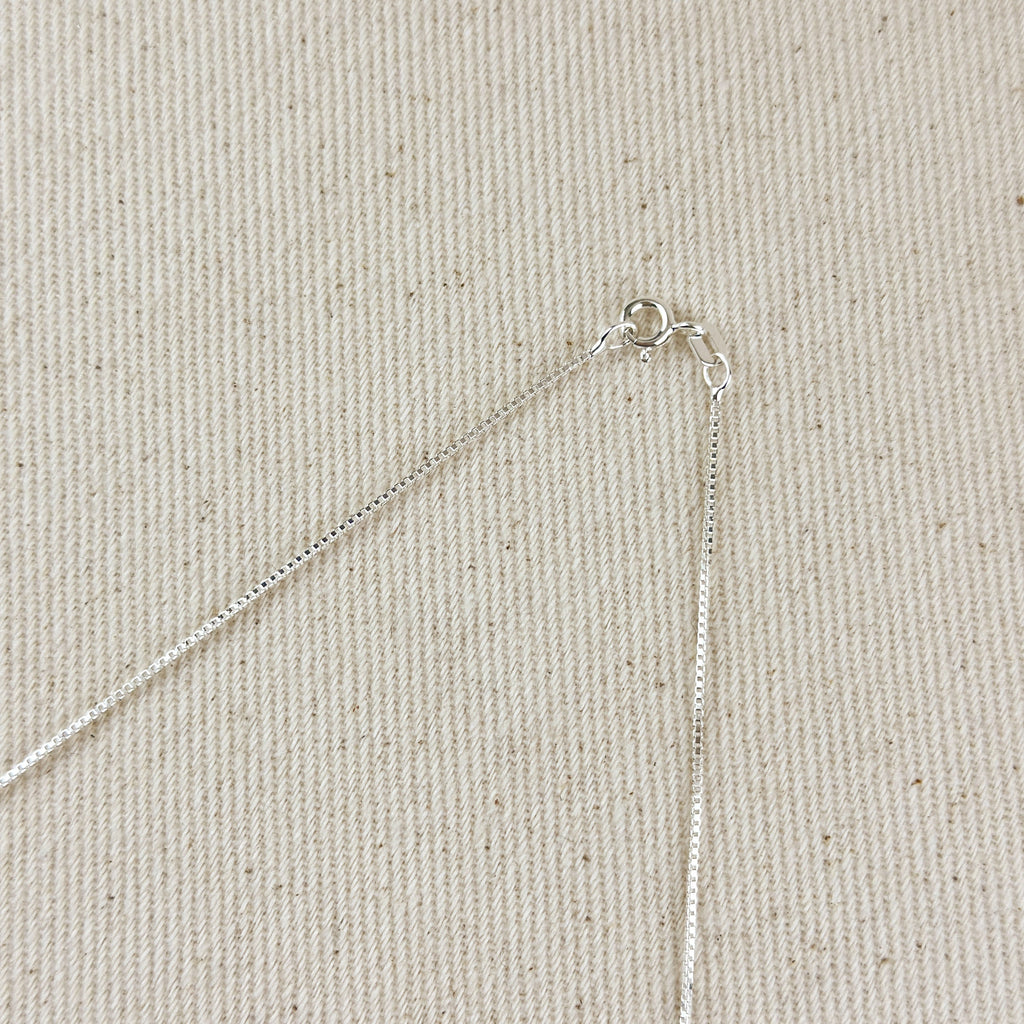 Sterling Silver Box Chain 0.8mm