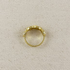 18k Gold Filled Braided Infinity Ring