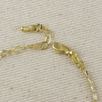 18k Gold Filled 1.5mm CZ Baguette Tennis Bracelet