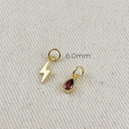 18K Gold Filled Open Round Bail