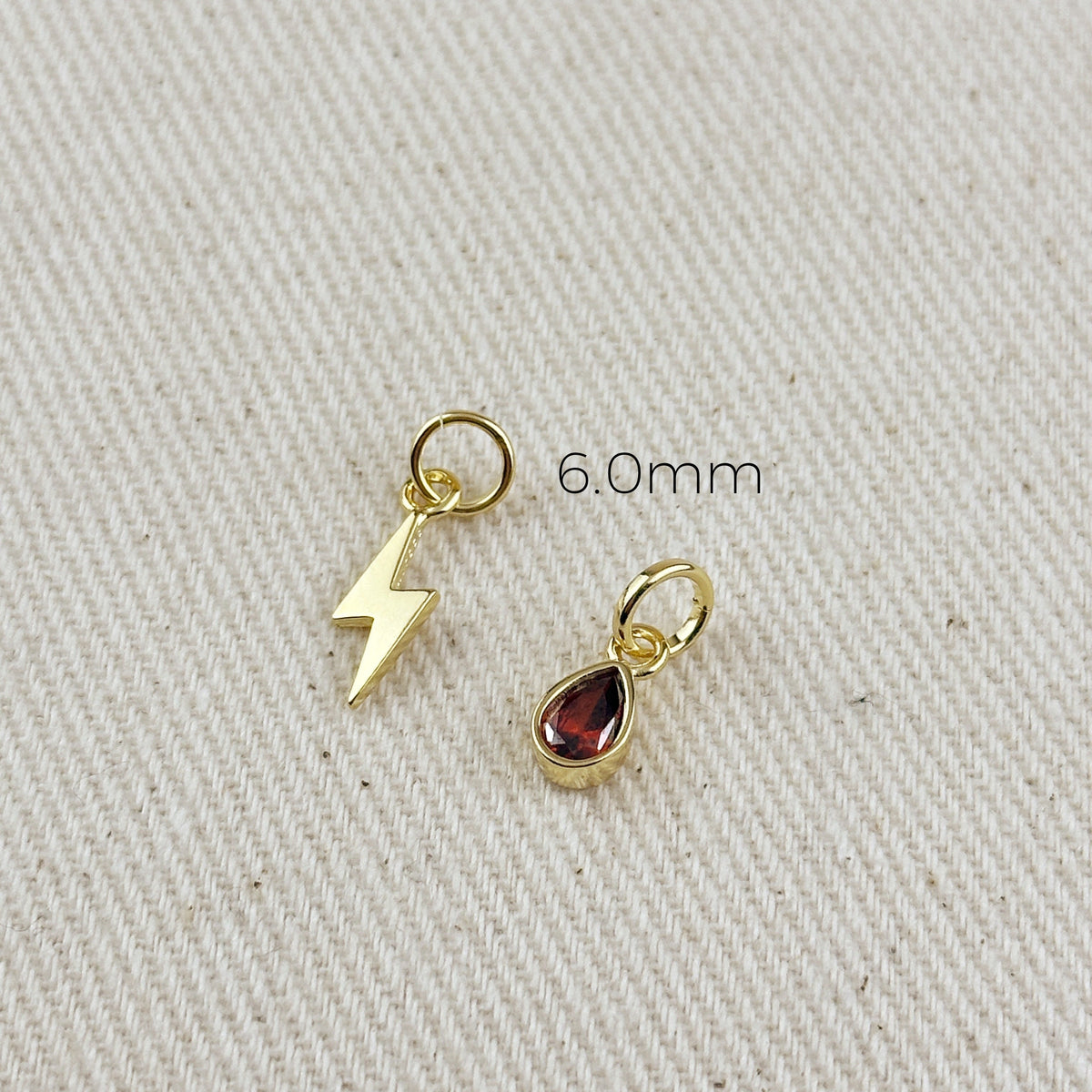 18K Gold Filled Open Round Bail