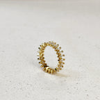 Mondsee 18k Gold Filled Marquise Eternity Band Ring | 18k Gold Filled Jewelry