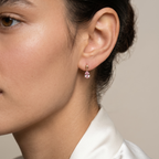 18k Gold Filled Colored CZ Teardrop Earrings