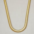 Mondsee 18k Gold Filled 8mm Fancy Thick Snake Chain Necklace | 18k Gold Filled Jewelry