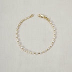 Mondsee 18k Gold Filled Baguette Tennis Bracelet | 18k Gold Filled Jewelry