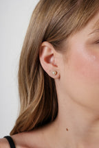 Mondsee 18k Gold Filled 6mm Classic Pearl Stud | 18k Gold Filled Jewelry