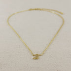 18k Gold Filled Mini Cowgirl Boot Necklace