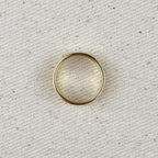 Mondsee 18k Gold Filled Polished Flat Band Ring | 18k Gold Filled Jewelry