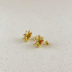 Colorful Flower Earrings