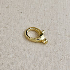 18k Gold Filled 20mm Round Lobster Claw Clasp