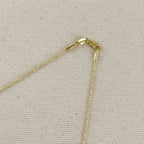 Mondsee 18k Gold Filled 1.0mm Ball Chain Diamond Cut Necklace | 18k Gold Filled Jewelry