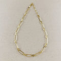 Mondsee 18k Gold Filled Oversized Paperclip Necklace | 18k Gold Filled Jewelry