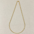 Mondsee 18k Gold Filled 2mm Square Rope Chain | 18k Gold Filled Jewelry