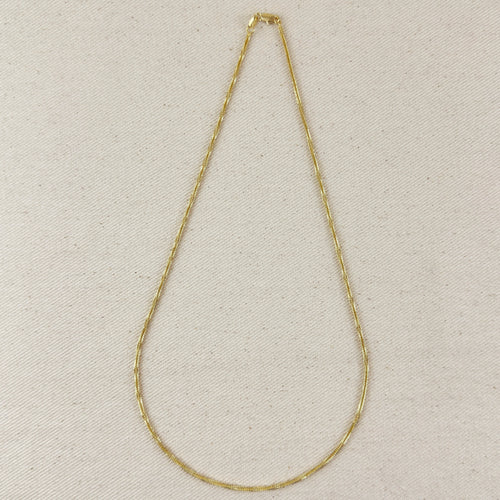 Mondsee 18k Gold Filled 2mm Square Rope Chain | 18k Gold Filled Jewelry