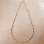 Mondsee Fancy Mariner 18k Gold Filled Necklace | 18k Gold Filled Jewelry