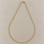 18k Gold Filled 1.7mm Rope Chain