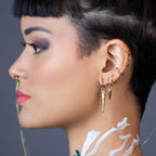 Mondsee 18k Gold-Filled Ear stack Bar | 18k Gold Filled Jewelry