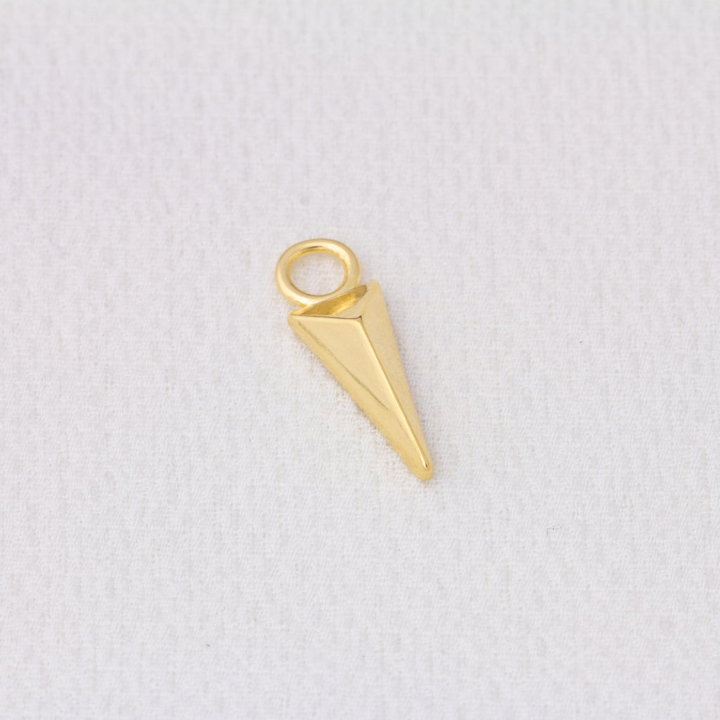 Faceted Spear Earring Charm