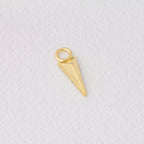 Faceted Spear Earring Charm