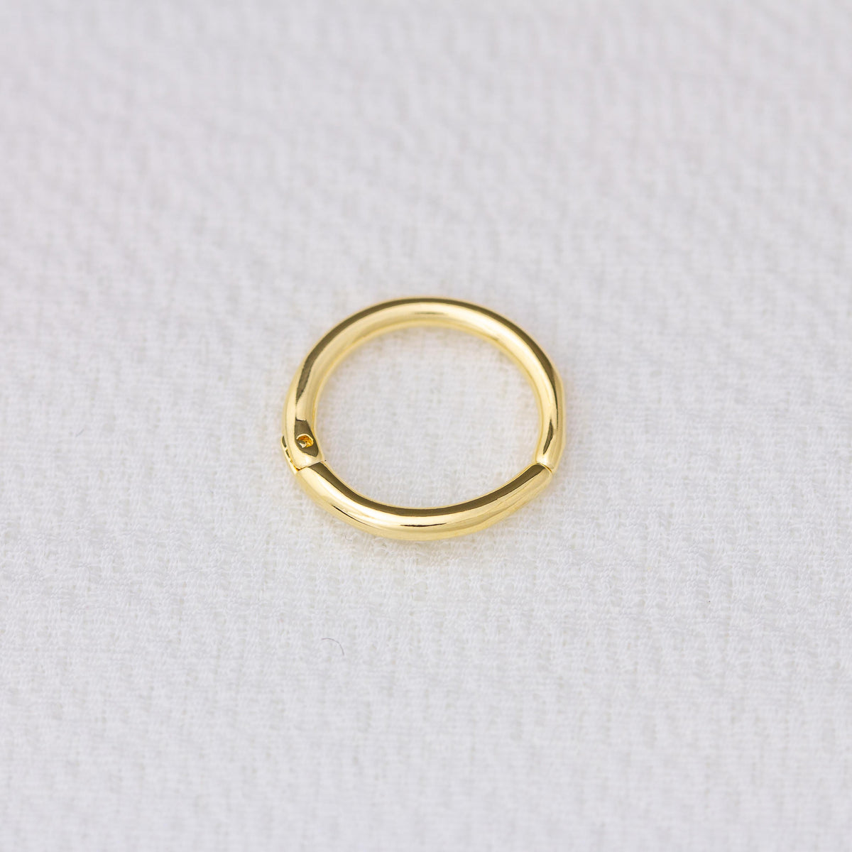 Mini Bar Cubic Zirconia Earring Charm – Seamless Hoop 11mm EA