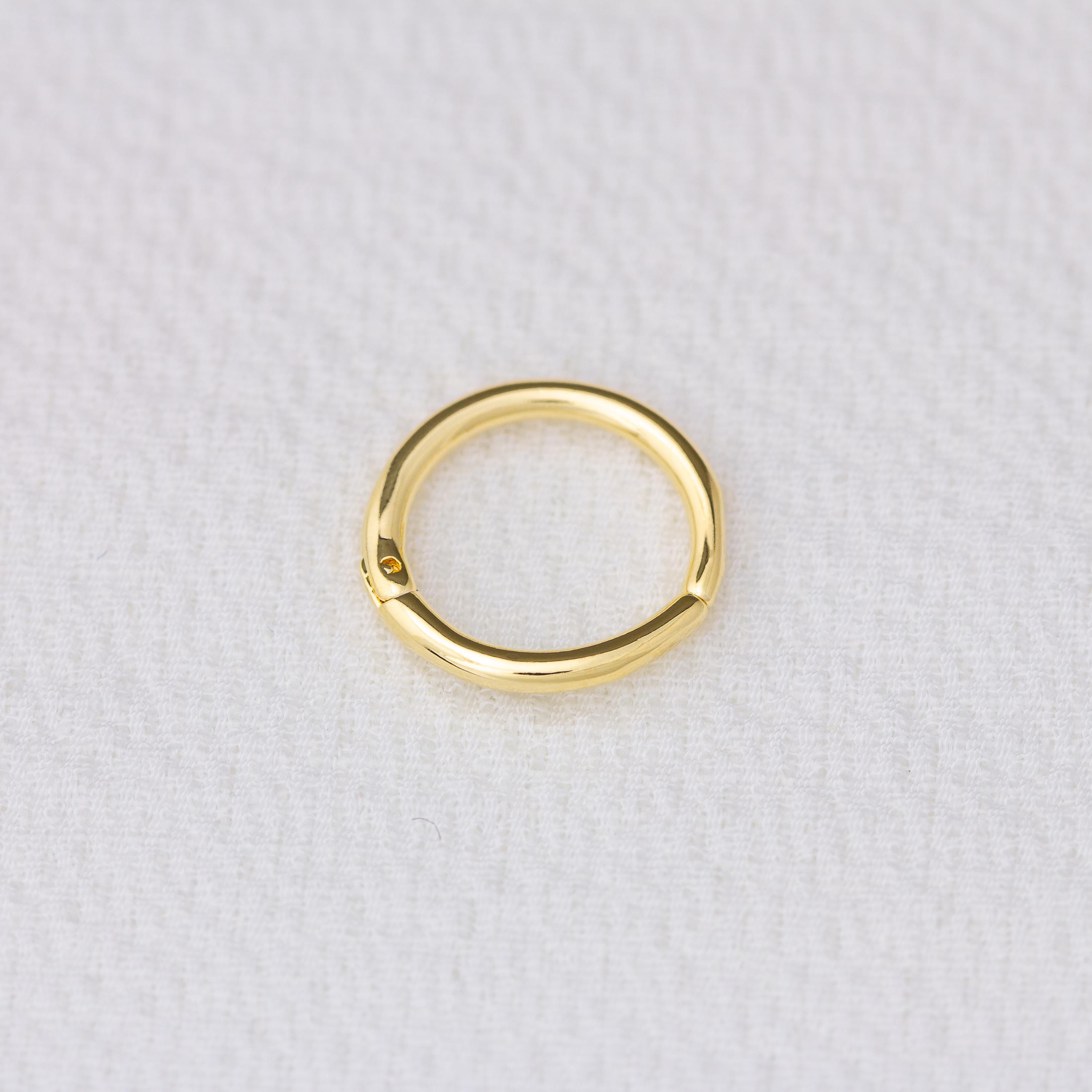 Mondsee Mini CZ Triangle Earring Charm | 18k Gold Filled Jewelry